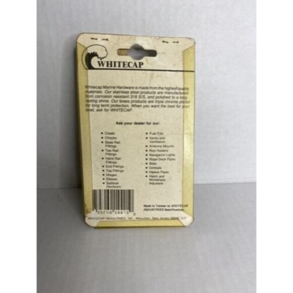 WHITE CAP MARINE TEE 60 DEGREE MODEL S-1442C USE RIGHT / 7/8" ZAMAC - Picture 4 of 4